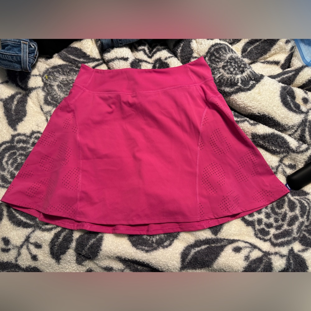 Sincerely Jules Hot Pink Athletic Skater Skirt